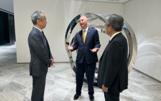 Governor Ricketts on trade mission to Japan.